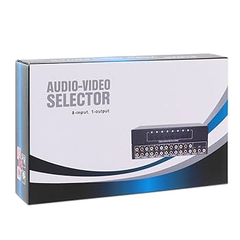 Amazon.com: CHUNGHOP 8 Ports Composite 3 RCA Video Audio AV